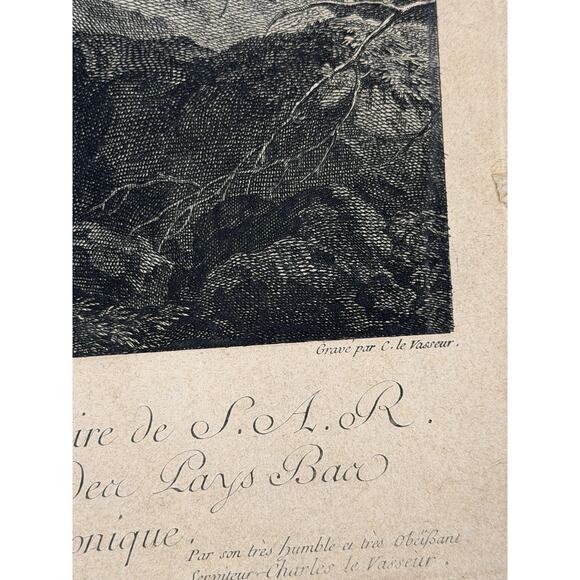 18th C Engraving “L’Approche du Camp” after Dietricy by C. Le Vasseur Paris - Picture 8 of 16